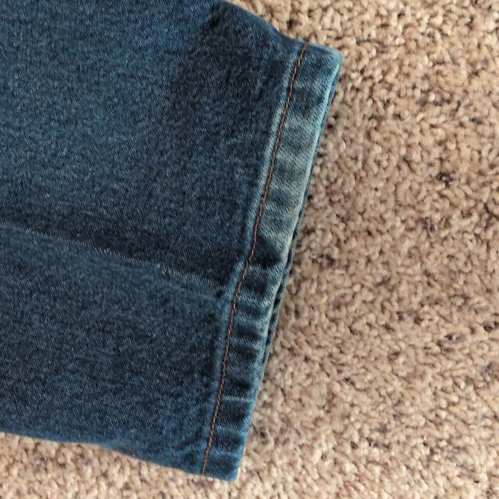 Wrangler Men's Dark Blue Straight Jeans 38 X 30 - Picture 4 of 5